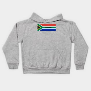 Durban City in South African Flag Kids Hoodie